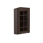 Шкаф верхний торцевой остекленный Европа BMS - Фото 10