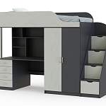 Кровать-чердак с рабочей зоной Мираж К7-4 BMS - Фото 7