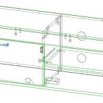 Чертеж Тумба TV Бьорк BMS