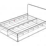 Чертеж Кровать Мирена 5 BMS
