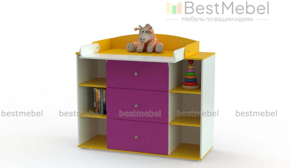 Пеленальный комод Айлин Нео 5 BMS - Фото